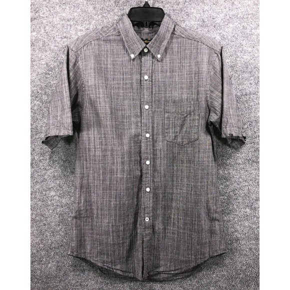 Club Room Shirt Men's S Casual Button Down‎ Collared Short Sleeve 100% Cotton - Picture 1 of 7